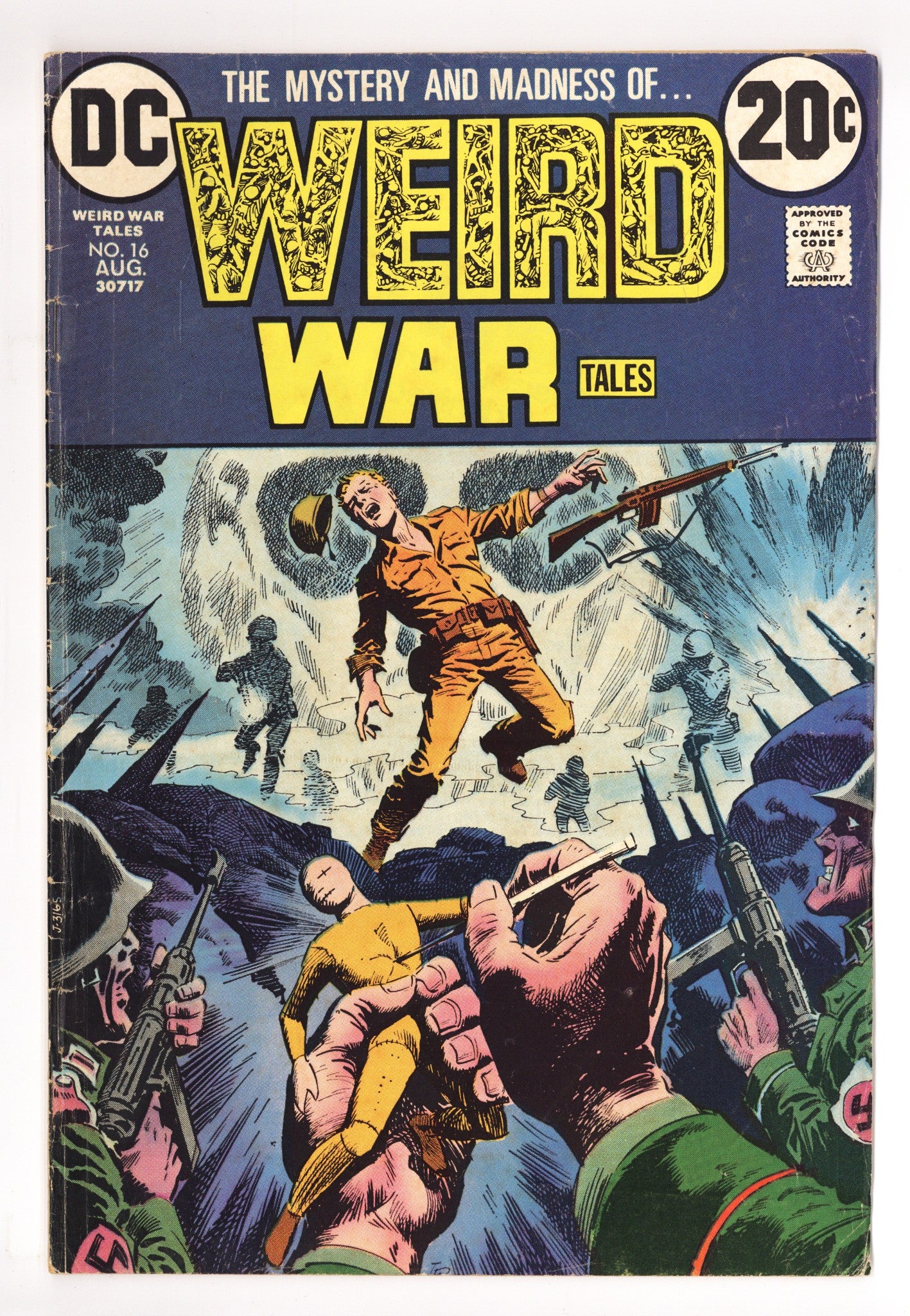 Weird War Tales Vol 1 16 VG+ (4.5) (1973) 