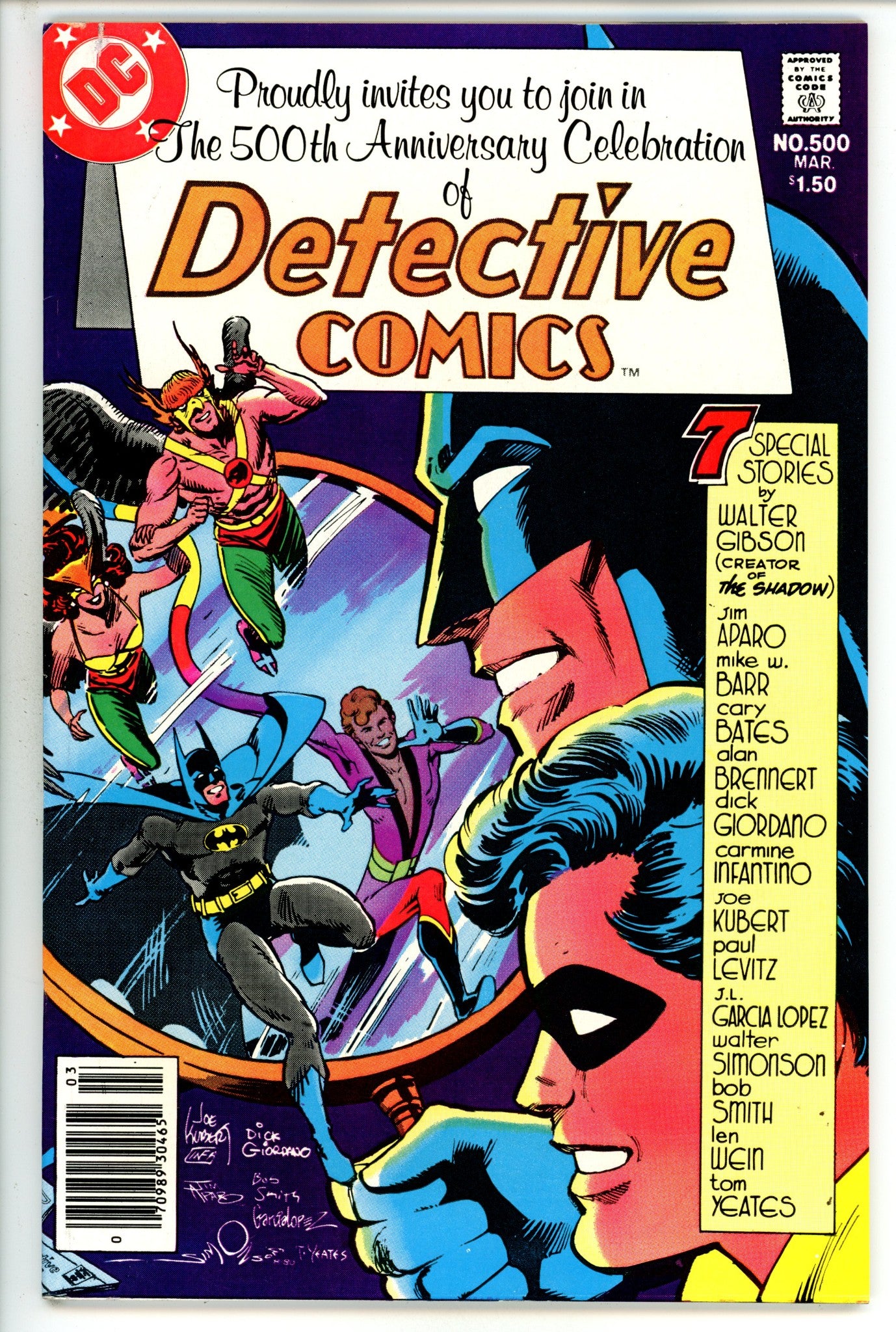 Detective Comics Vol 1 500 Newsstand VF+ (1981)