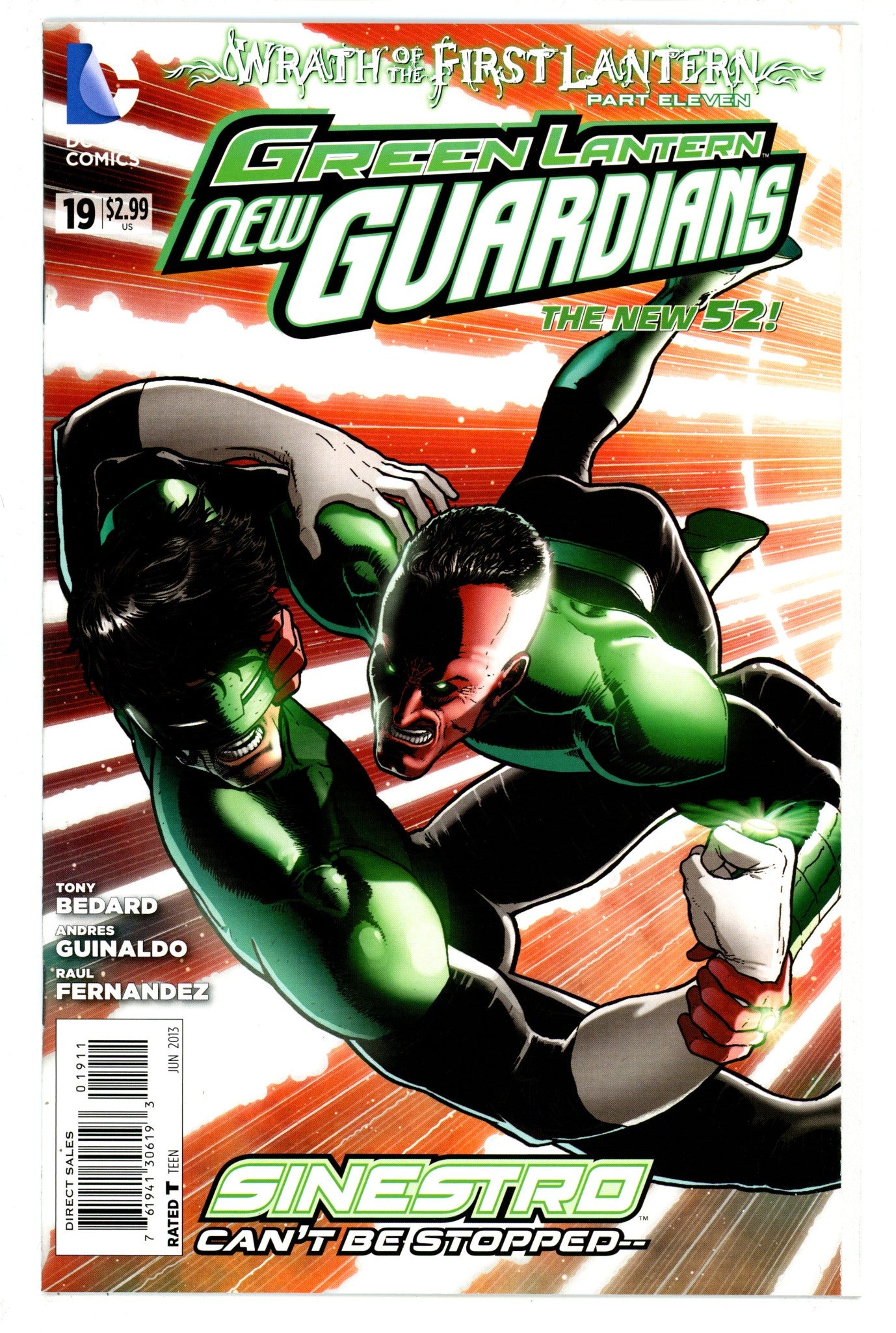 Green Lantern: New Guardians 19 High Grade (2013) 