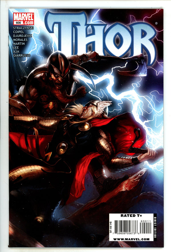 Thor Vol 3 600 High Grade (2009) Djurdjevic Variant