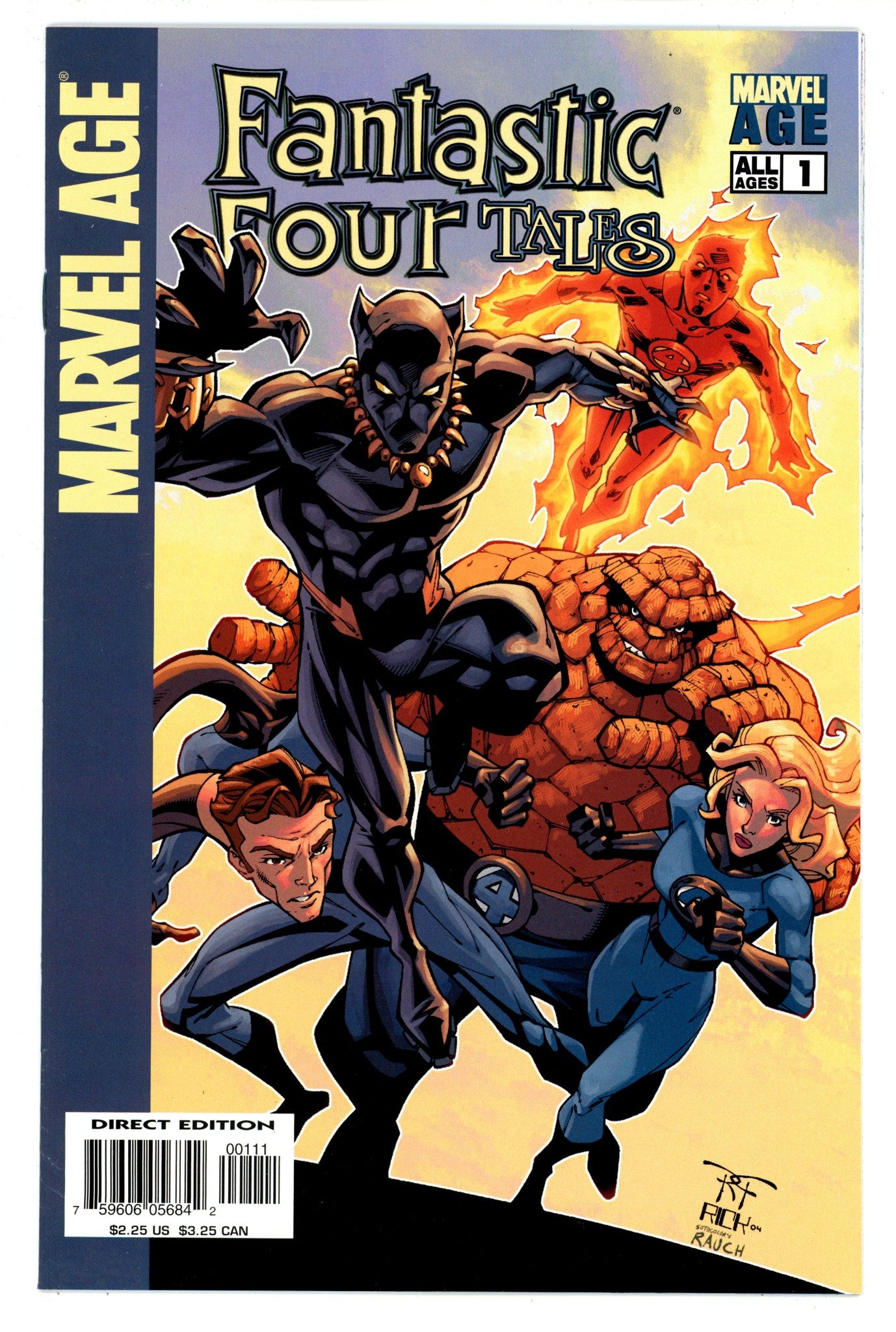 Marvel Age Fantastic Four Tale 1 High Grade (2005) 