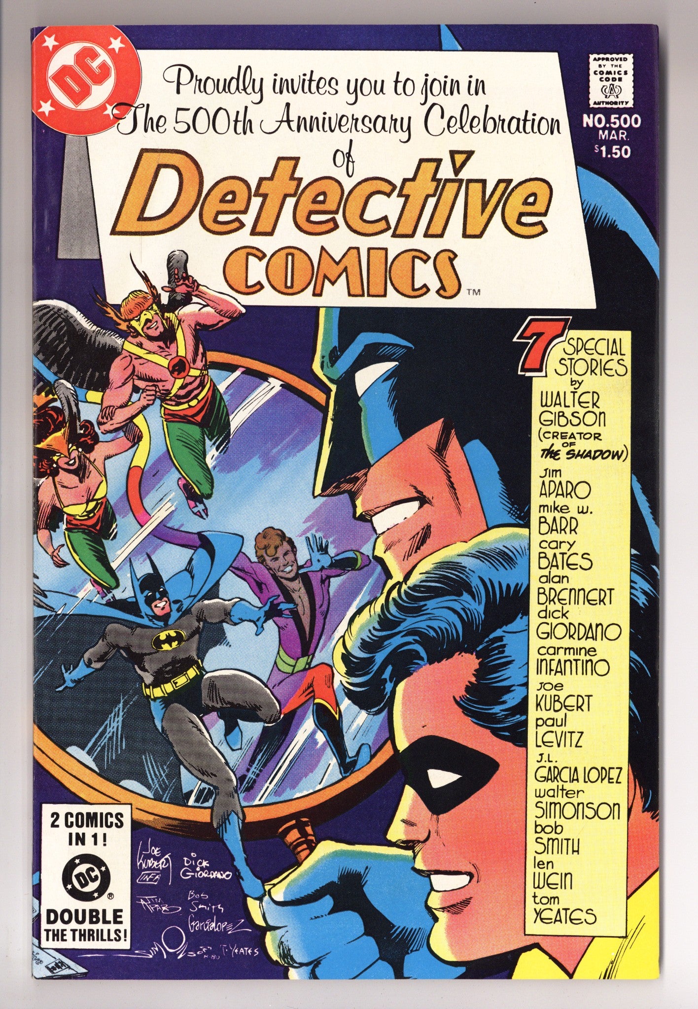 Detective Comics Vol 1 500 VF/NM (9.0) (1981) 