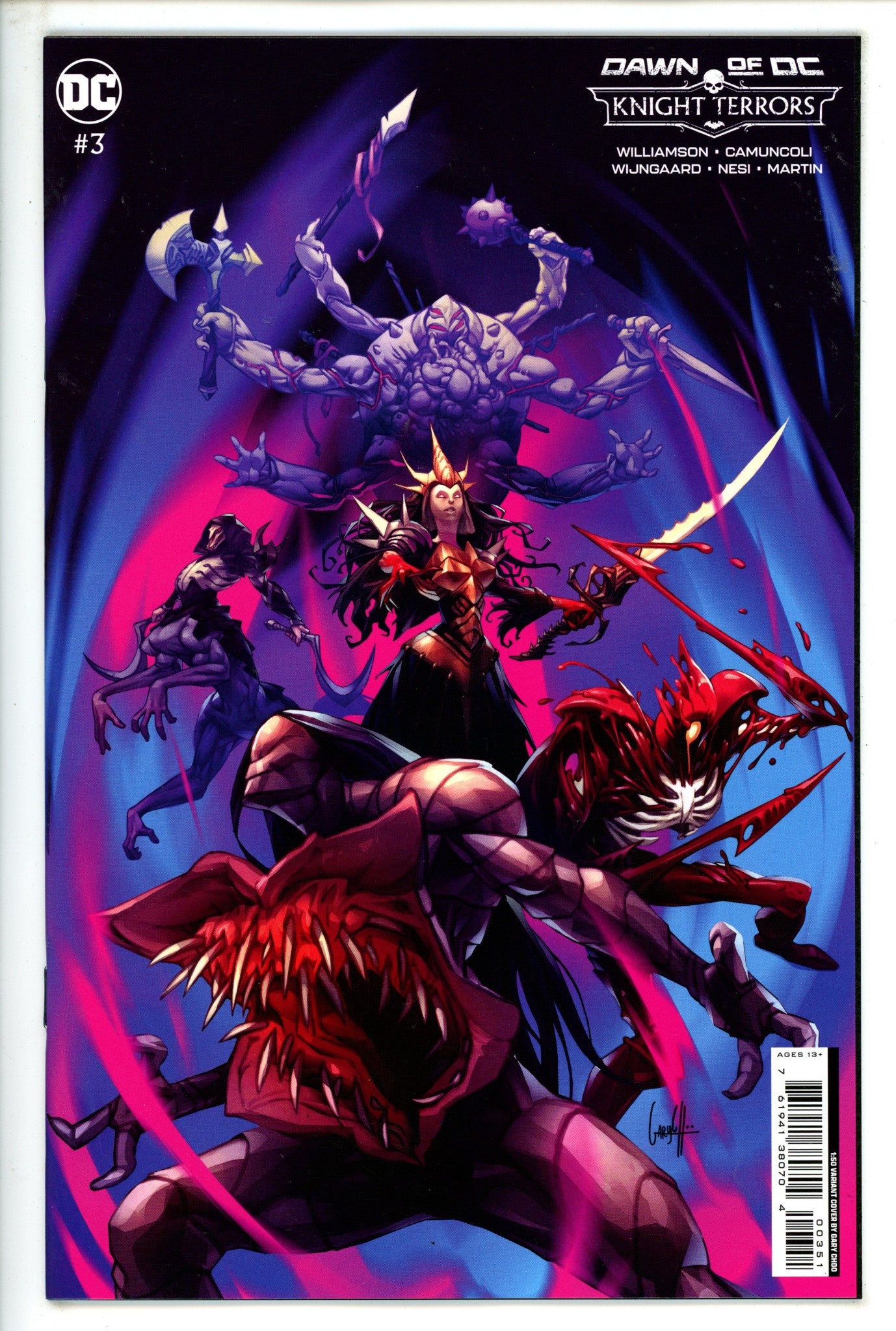 Knight Terrors 3 Choo Incentive Variant NM+ (2023)