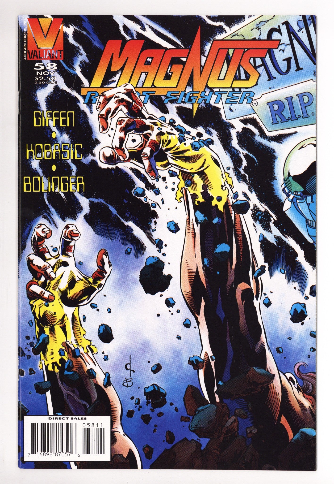 Magnus Robot Fighter Vol 1 58 High Grade (1995) 