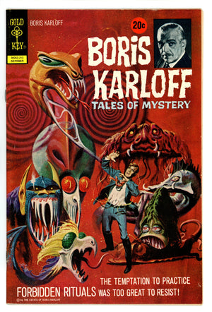Boris Karloff Tales of Mystery 43 FN/VF (7.0) 20c Variant (1972) 