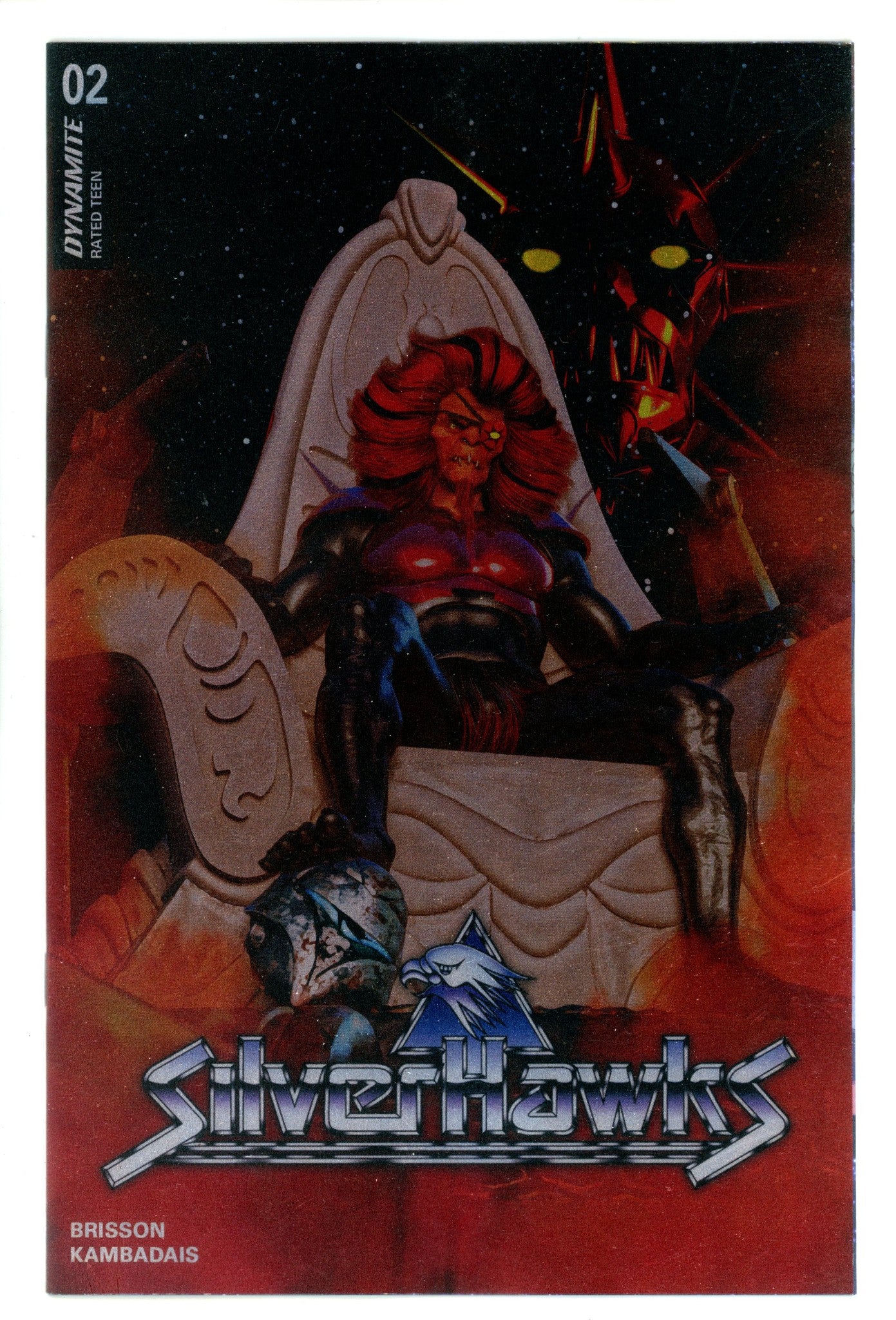 Silverhawks 2 Spears Foil Incentive Variant NM- (2025)