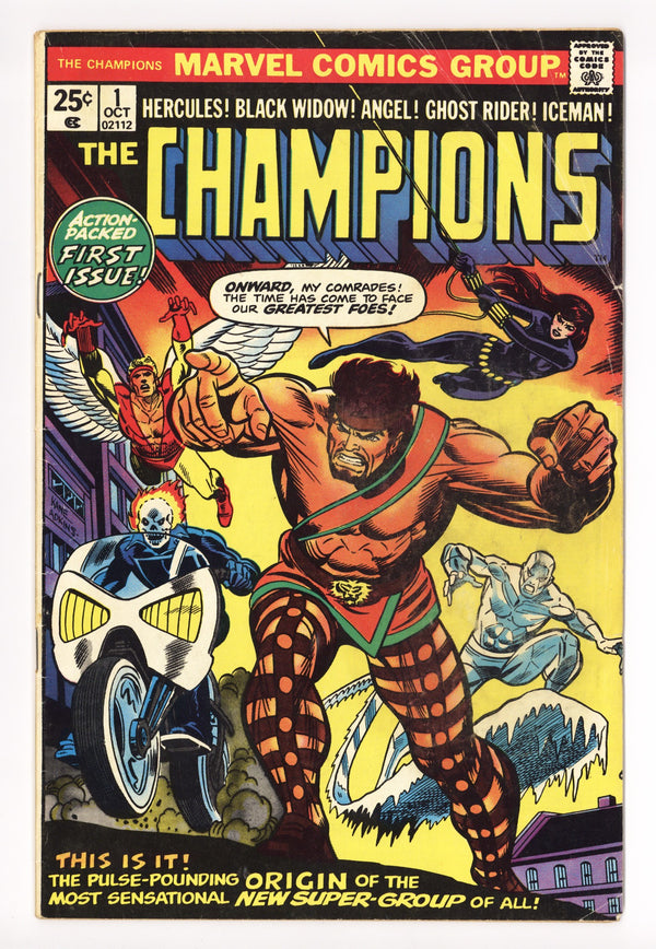 The Champions Vol 1 1 GD/VG (3.0) (1975)
