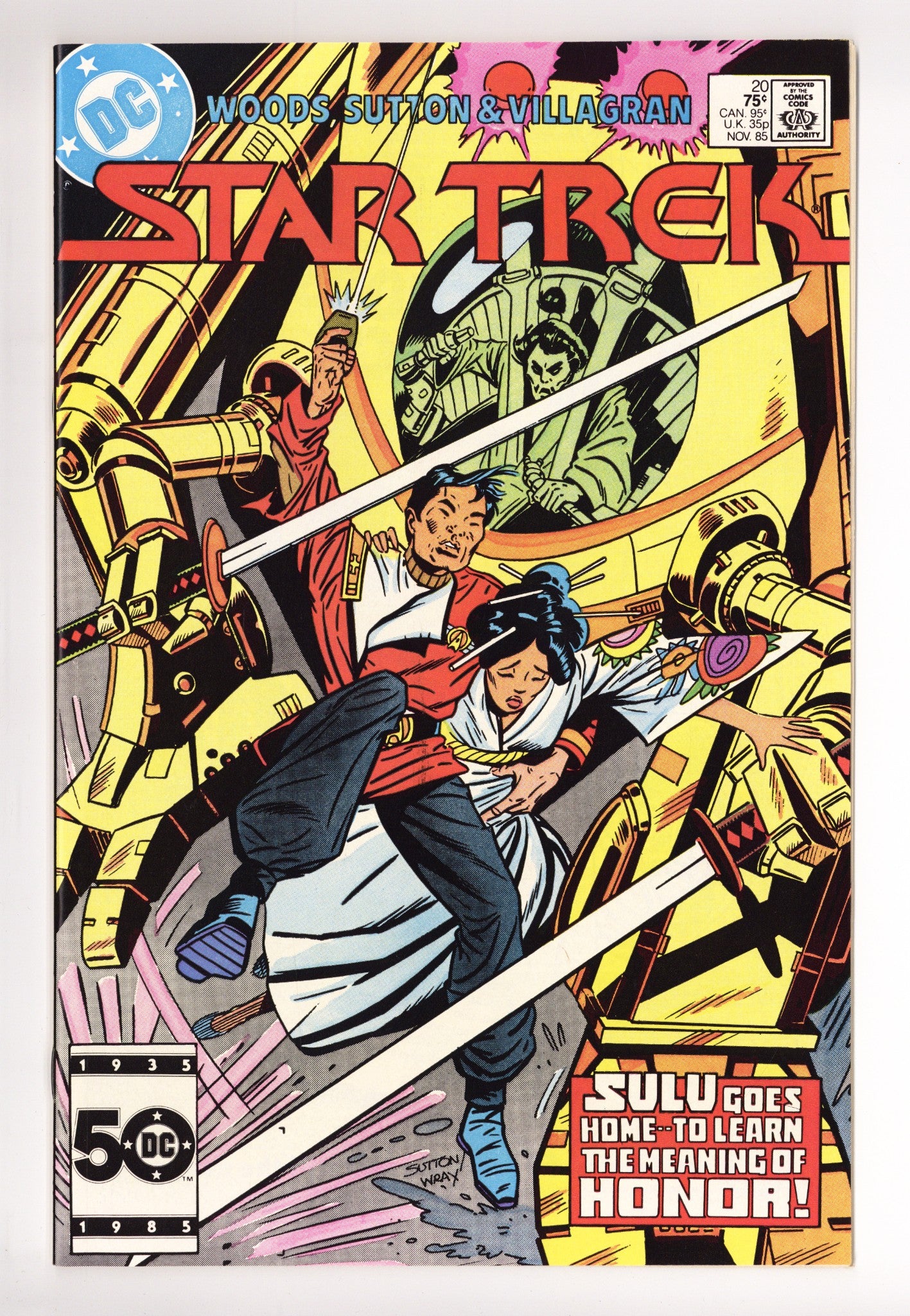 Star Trek Vol 1 20 High Grade (1985) 