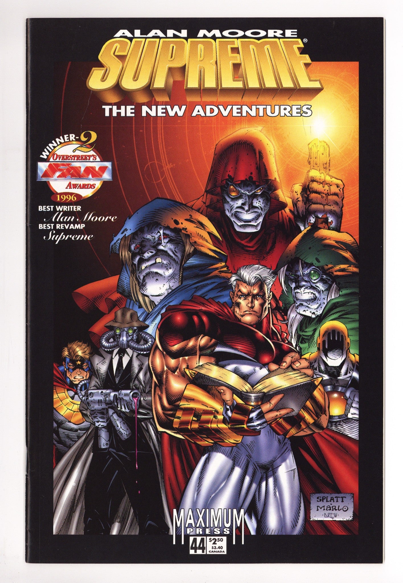 Supreme: The New Adventures 44 Mid Grade (1997) 