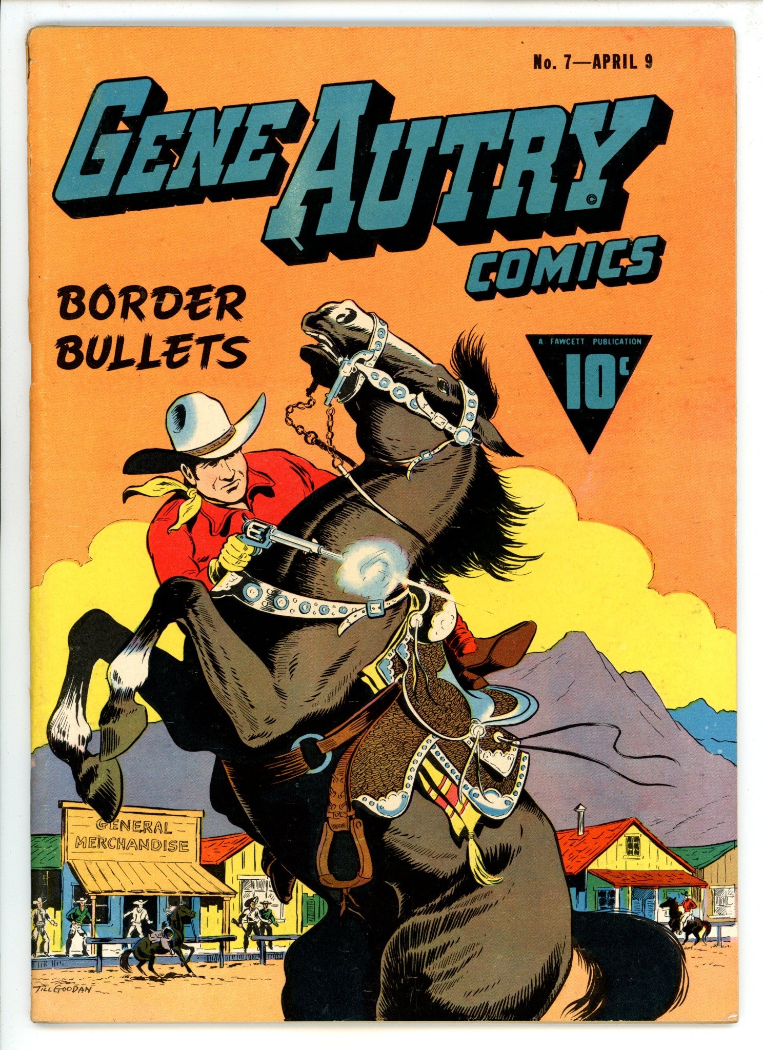 Gene Autry Comics 7 FN- (5.5) (1943) 