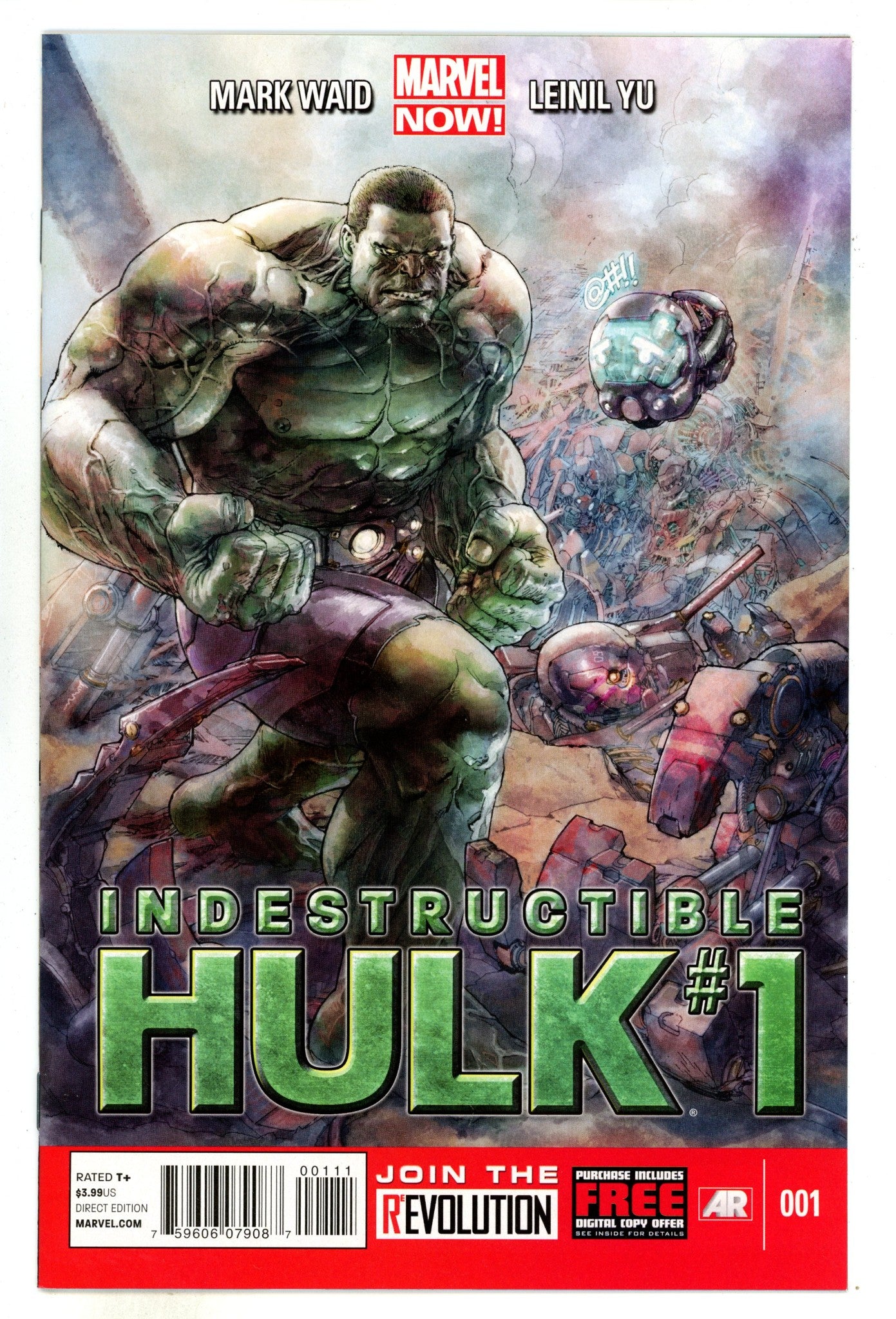 Indestructible Hulk 1 High Grade (2013) 