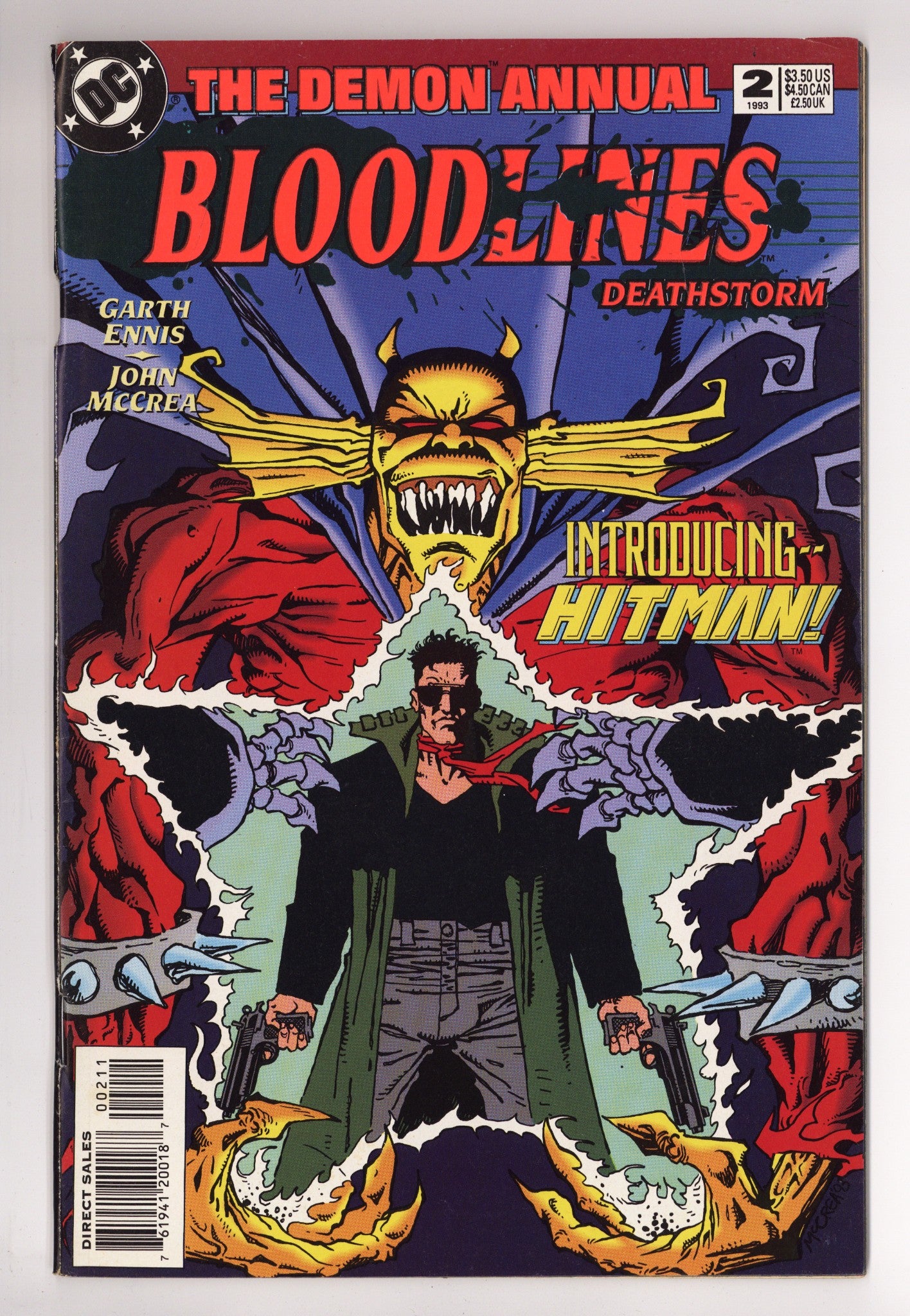 Demon Annual Vol 3 2 VG/FN (5.0) (1993) 