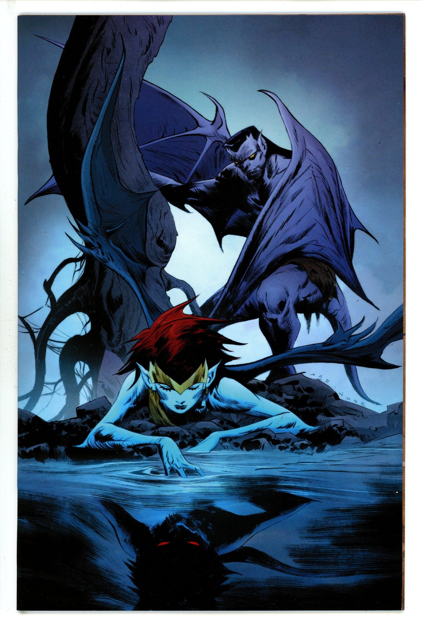 Gargoyles Dark Ages 1 Lee Virgin Incentive Variant NM- (2023)
