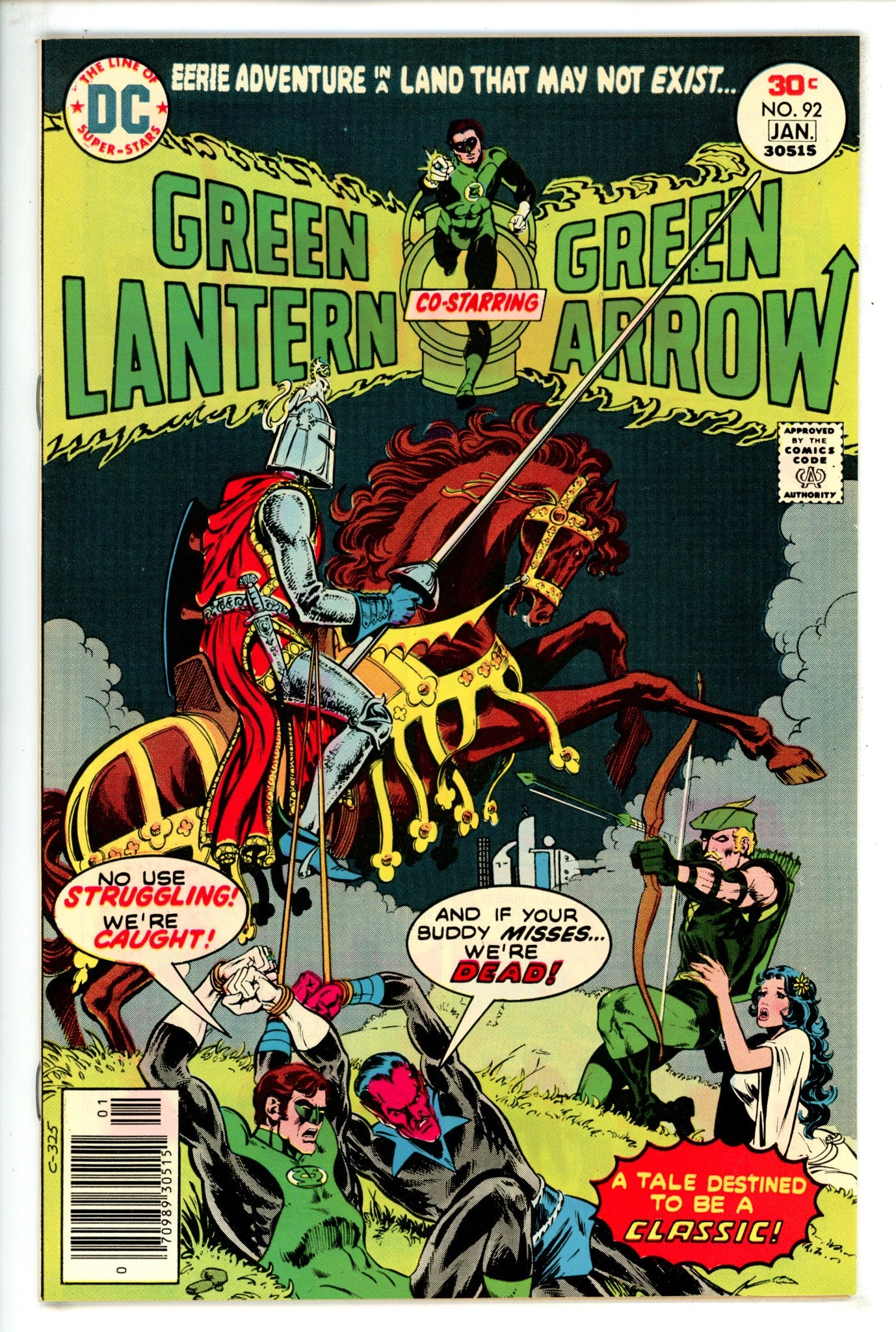 Green Lantern Vol 2 92 VF/NM (1977)