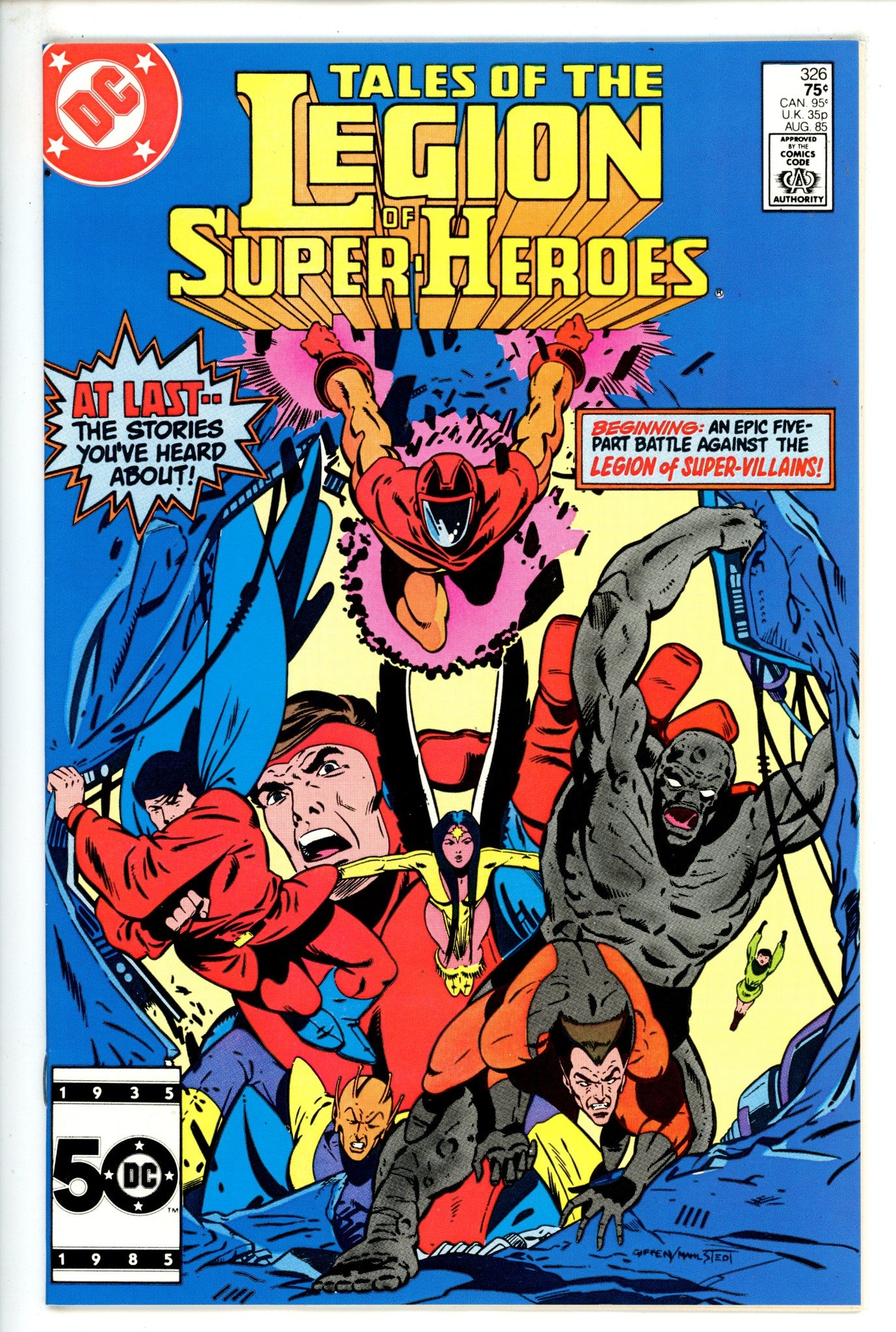 Tales of the Legion of Super-Heroes 326 (1985)