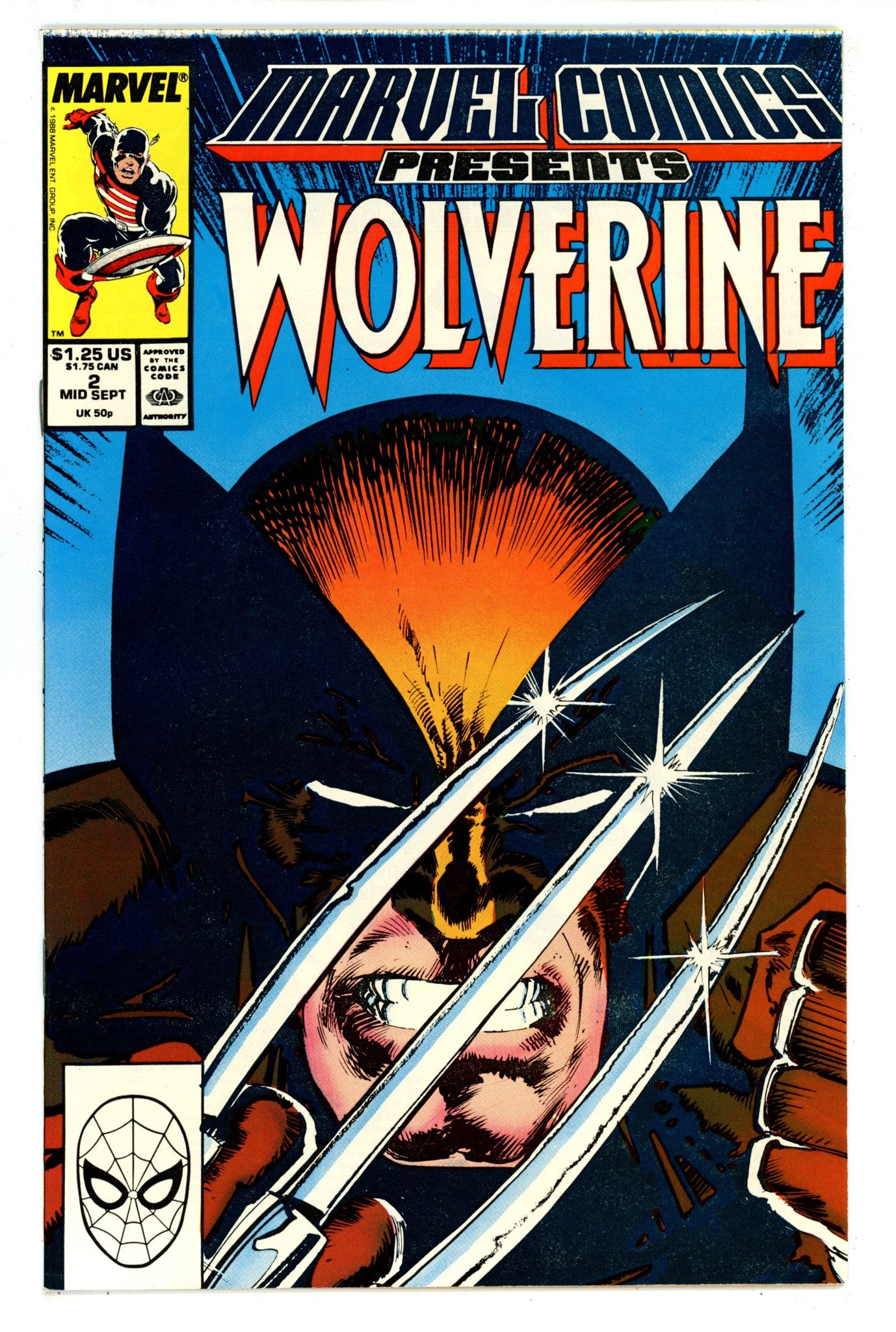Marvel Comics Presents Vol 1 2 High Grade (1988) 