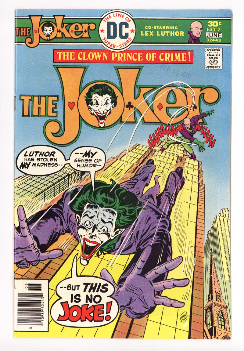 The Joker Vol 1 7 VF (8.0) (1976) 