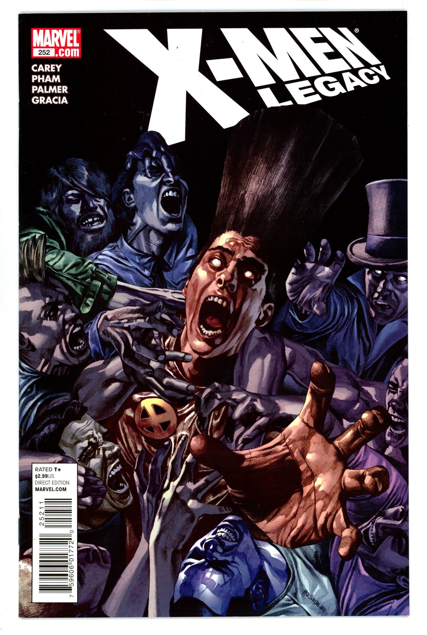 X-Men: Legacy Vol 1 252 Mid Grade (2011) 