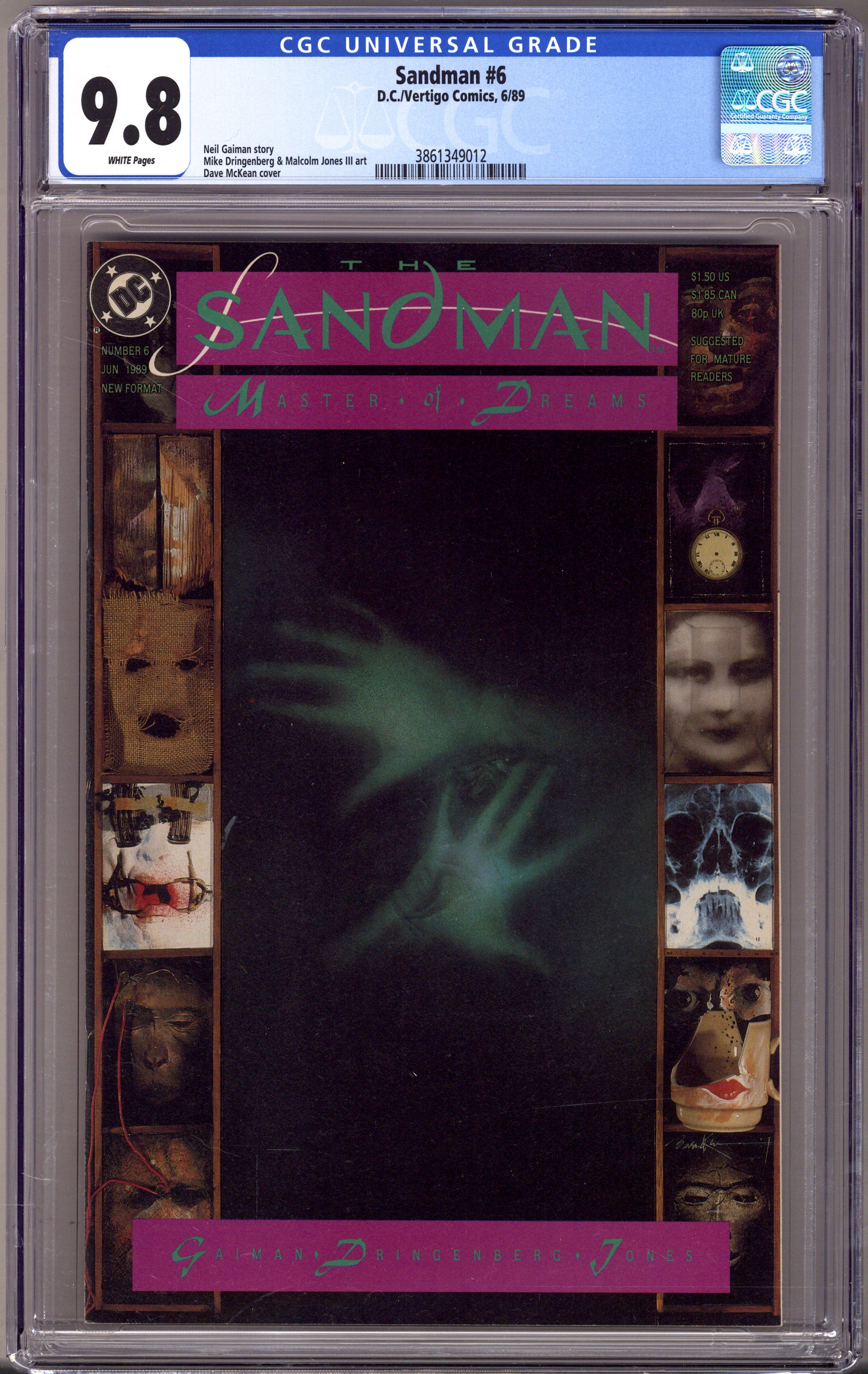 Sandman Vol 2 6 CGC 9.8 (NM/M) (1989) 