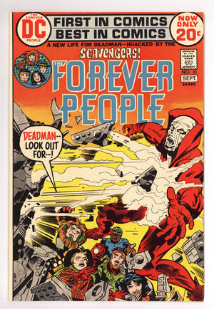 The Forever People Vol 1 10 VF+ (8.5) (1972)