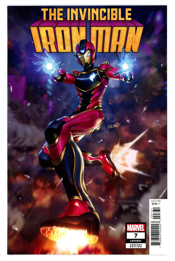 Invincible Iron Man Vol 4 7 (657) High Grade (2023) Chew Variant