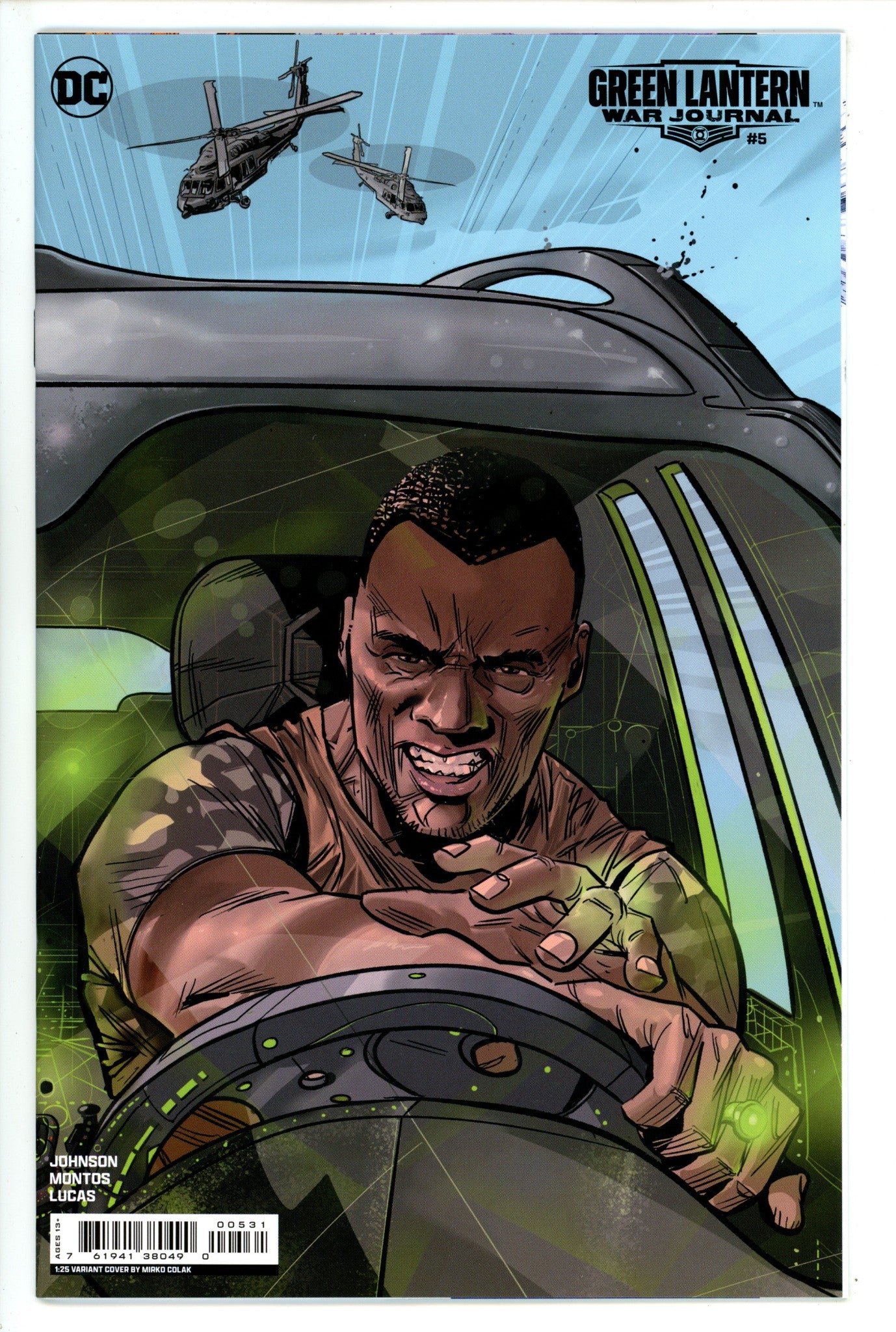 Green Lantern War Journal 5 Colak Incentive Variant NM- (2024)