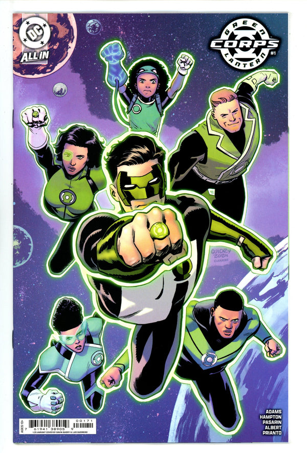 Green Lantern Corps Vol 4 1 Guidry Incentive Variant NM (2025)