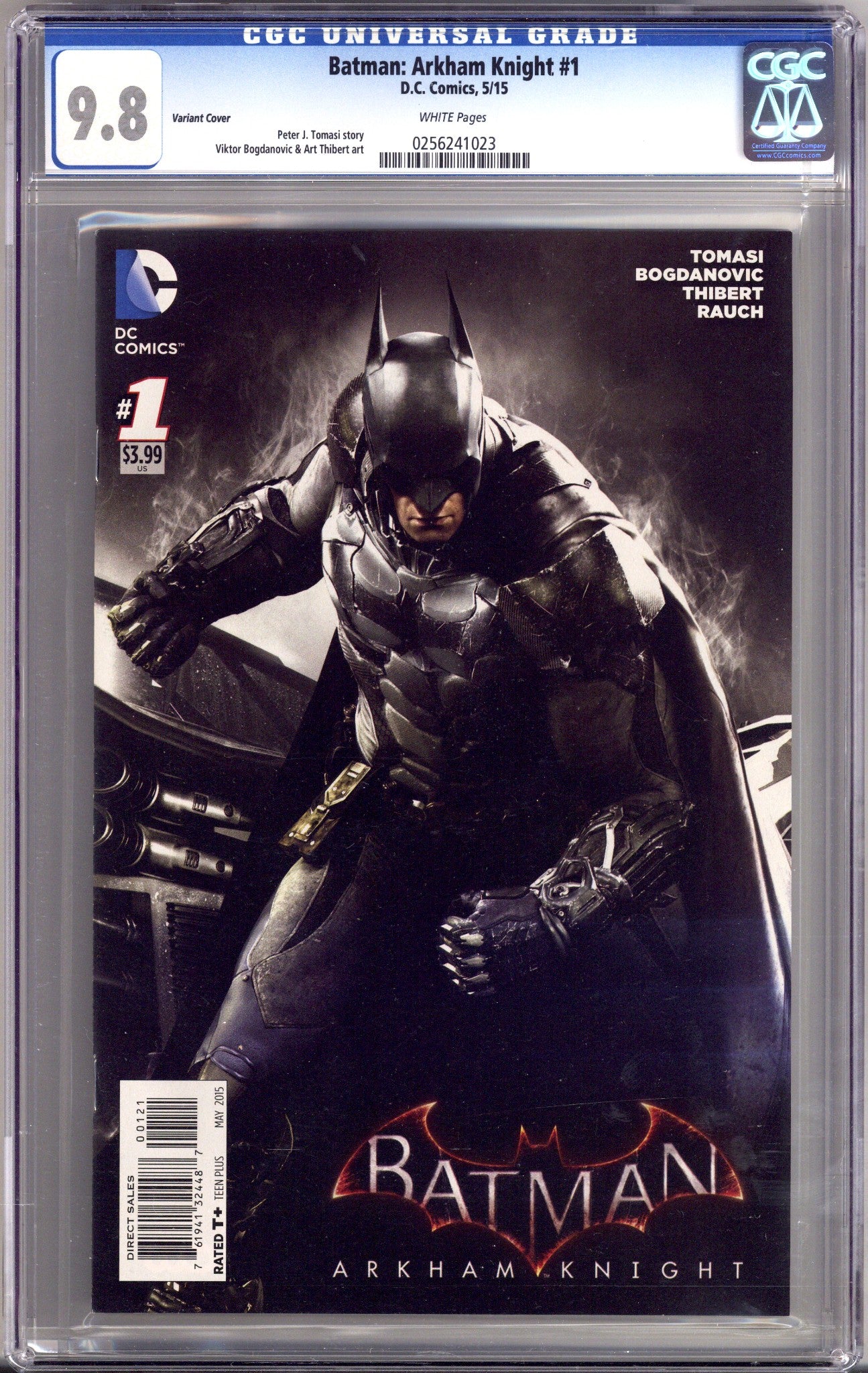Batman: Arkham Knight 1 CGC 9.8 (NM/M) (2015) Bogdanovic Incentive Variant 