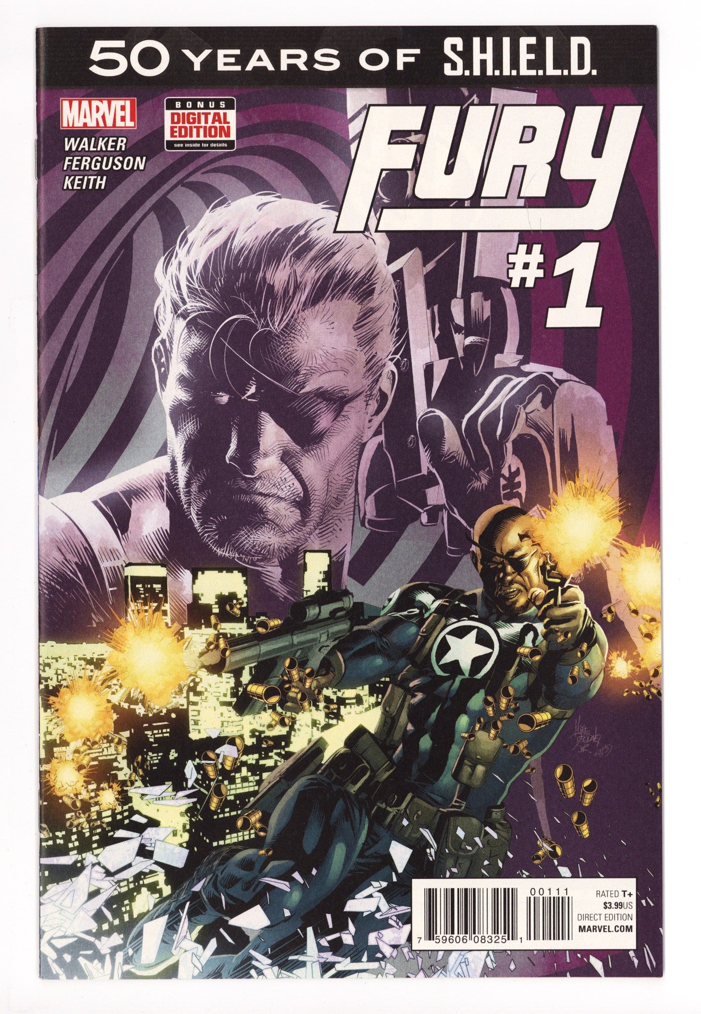 Fury: S.H.I.E.L.D. 50th Anniversary 1 High Grade (2015) 