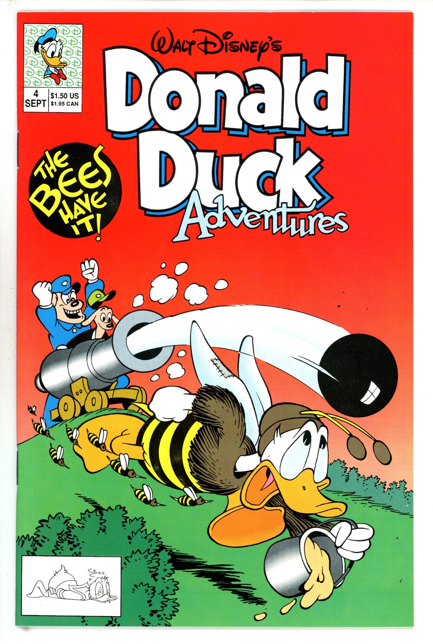 Walt Disney's Donald Duck Adventures Vol 2 4 NM- (1990)