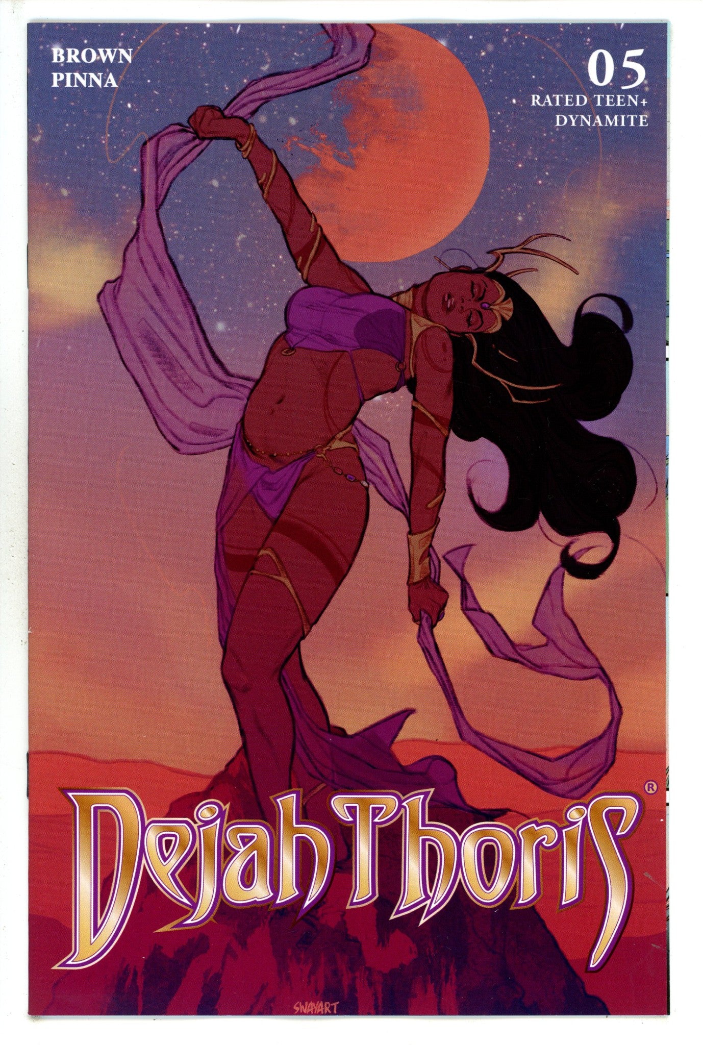 Dejah Thoris Vol 4 5 Sway Variant (2023)