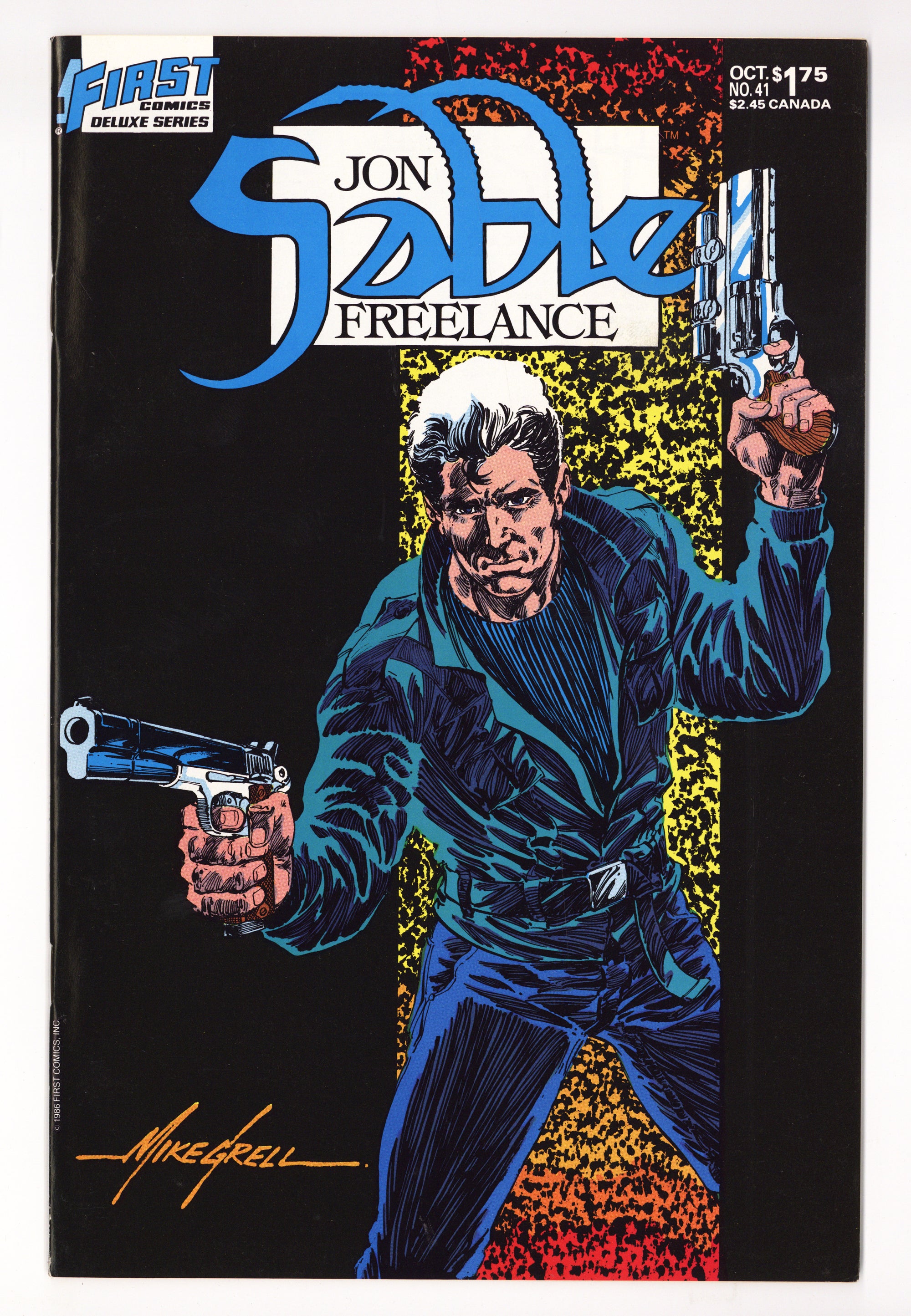 Jon Sable, Freelance 41 High Grade (1986) 