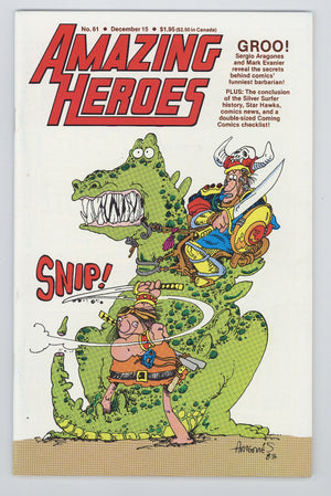 Amazing Heroes 61 VF+ (8.5) (1984) 