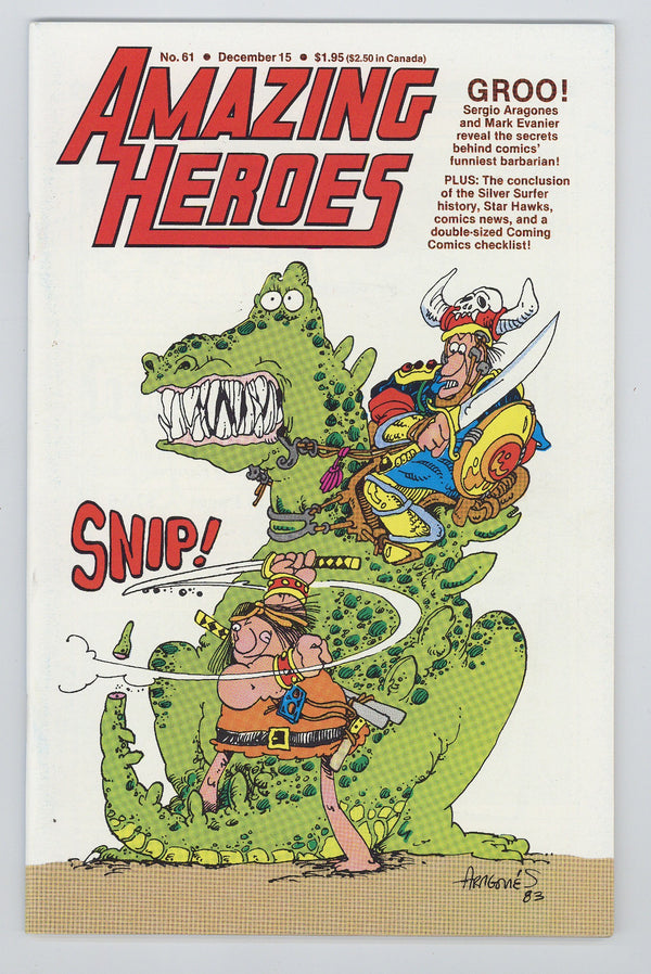 Amazing Heroes 61 VF+ (8.5) (1984)