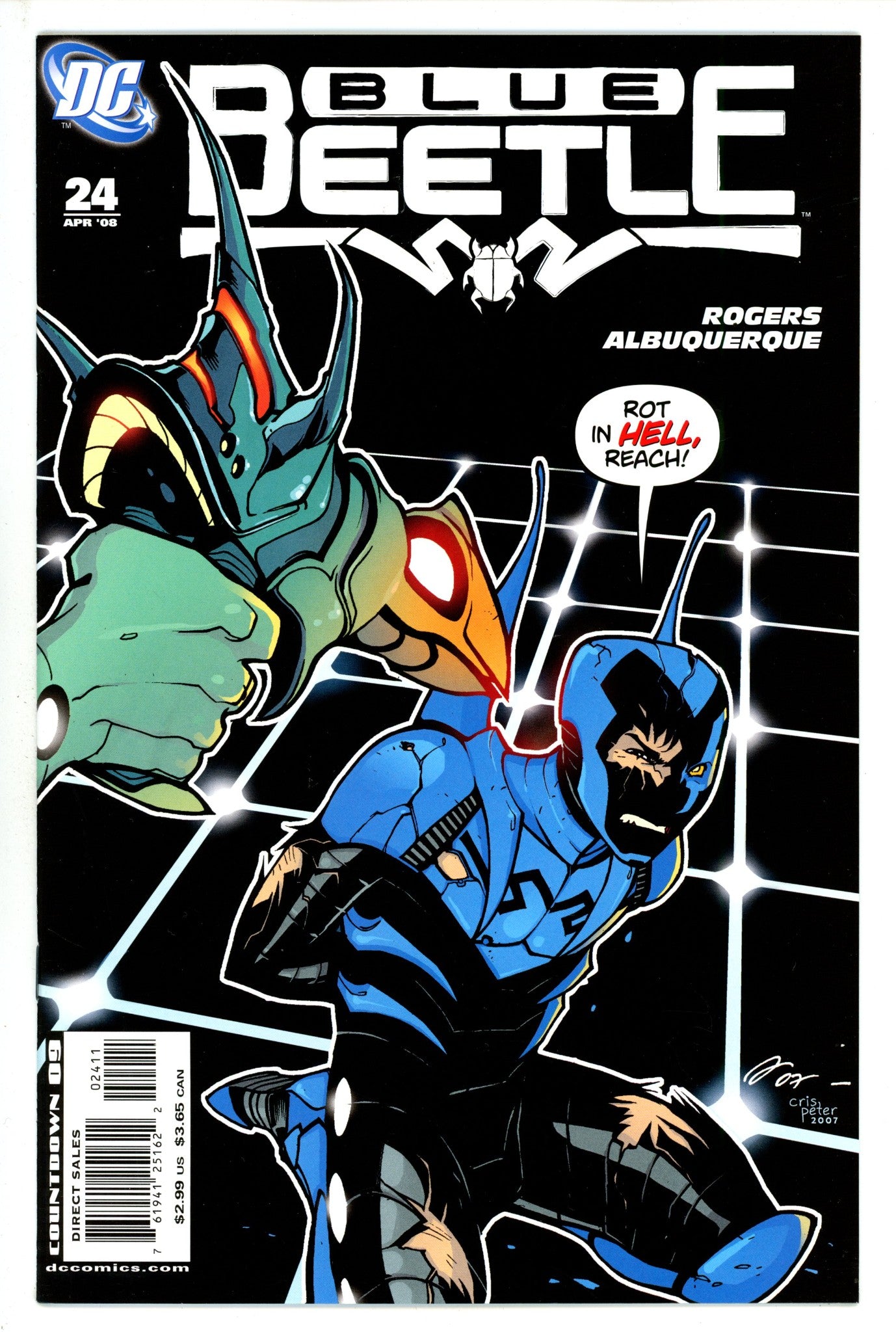 The Blue Beetle Vol 8 24 High Grade (2008) 
