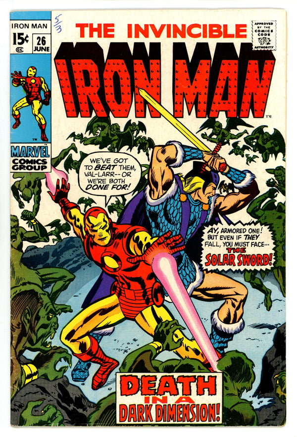 Iron Man Vol 1 26 FN+ (6.5) (1970)