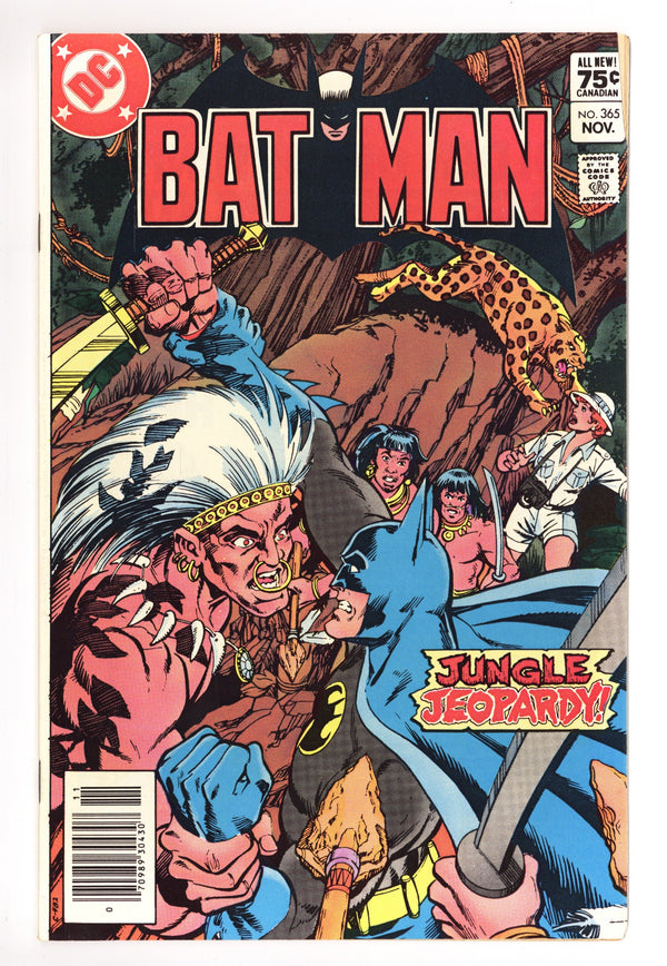 Batman Vol 1 365 Low Grade (1983) Canadian Price Variant