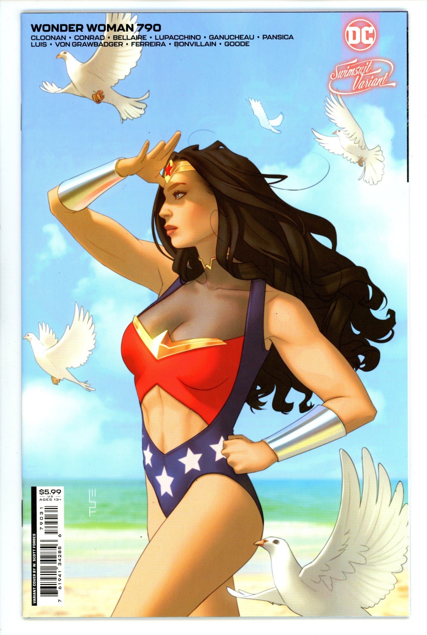 Wonder Woman Vol 5 790 High Grade (2022) Forbes Variant 