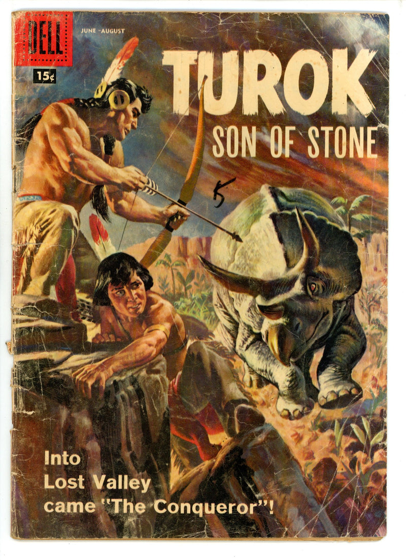 Turok, Son of Stone 12 GD+ (2.5) 15¢ Test Variant (1958) 