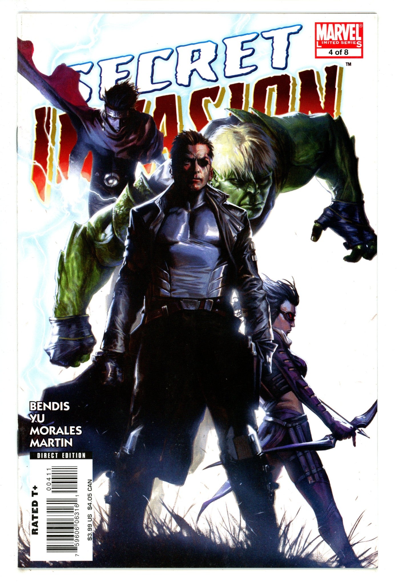 Secret Invasion   4  Mid Grade   (2008)        