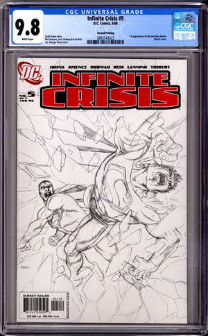 Infinite Crisis 5 CGC 9.8 (NM/M) (2006) 2nd Print
