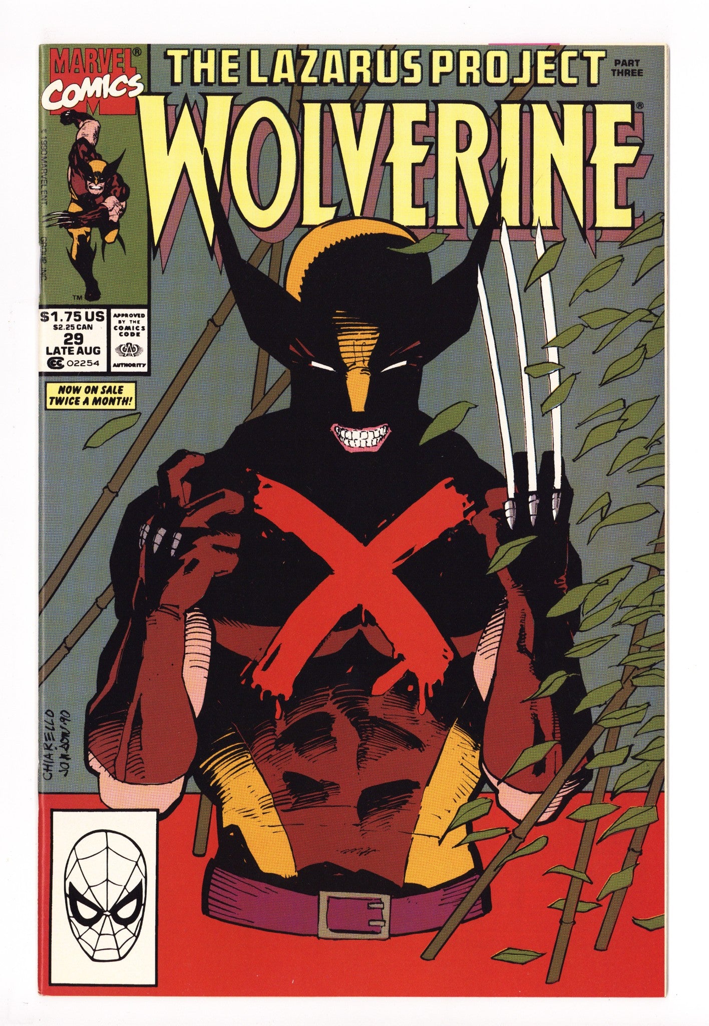 Wolverine Vol 2 29 High Grade (1990) 