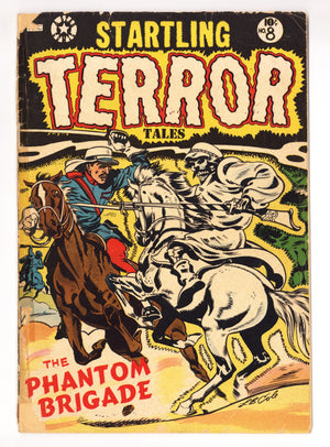 Startling Terror Tales 8 FR/GD (1.5) Tape (1954)