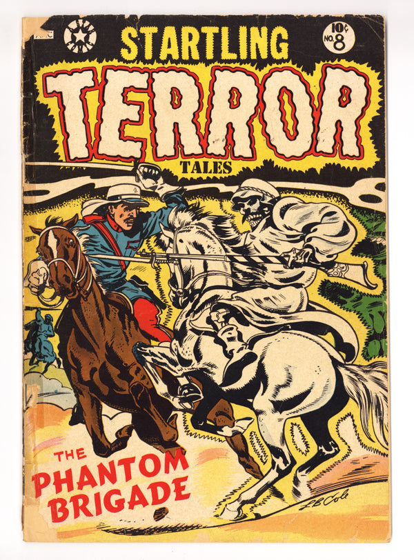 Startling Terror Tales 8 FR/GD (1.5) Tape (1954)