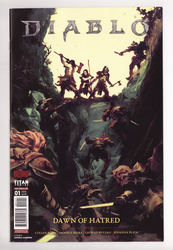Diablo Dawn Of Hatred 1 Olimpieri Variant (2026)