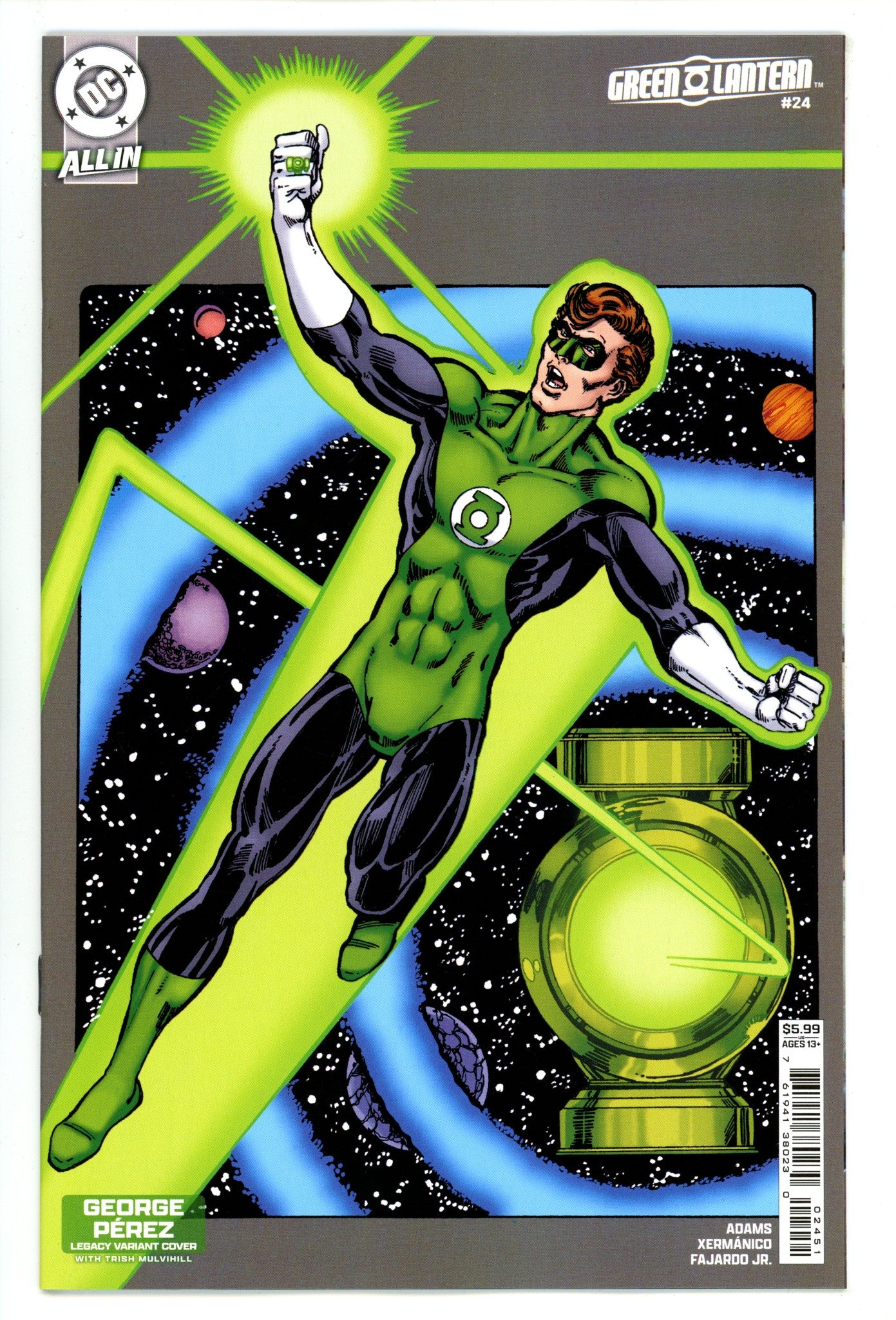 Green Lantern Vol 8 24 Pérez Variant (2025)