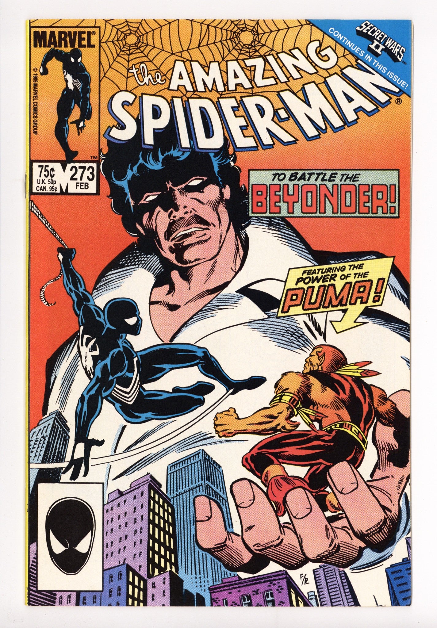 The Amazing Spider-Man Vol 1 273 VF+ (8.5) (1986) 
