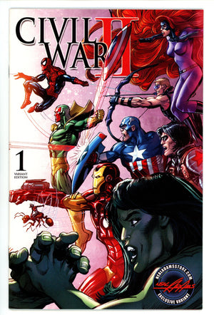 Civil War II 1 VF (8.0) (2016) Adams Exclusive Variant