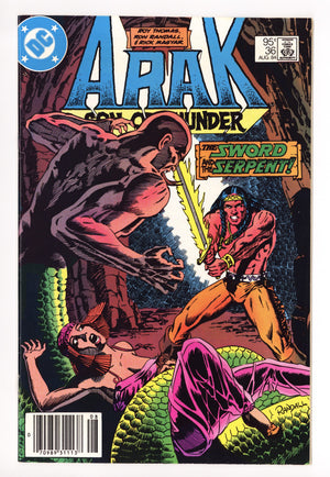 Arak / Son of Thunder 36 VF- (7.5) (1984) Canadian Price Variant