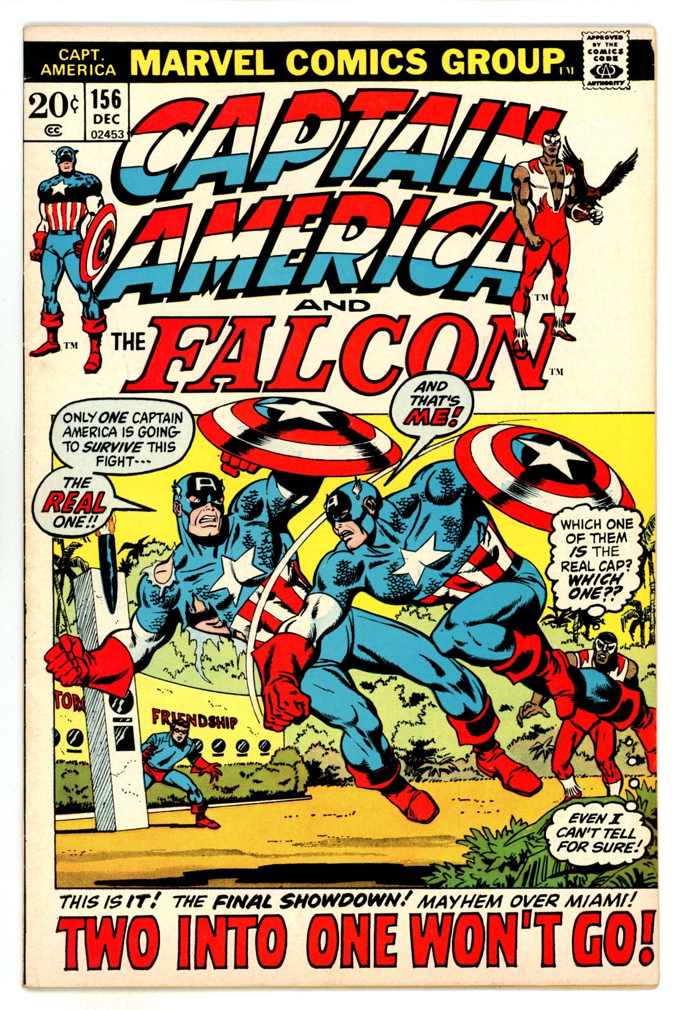 Captain America Vol 1 156 FN (6.0) (1972) 